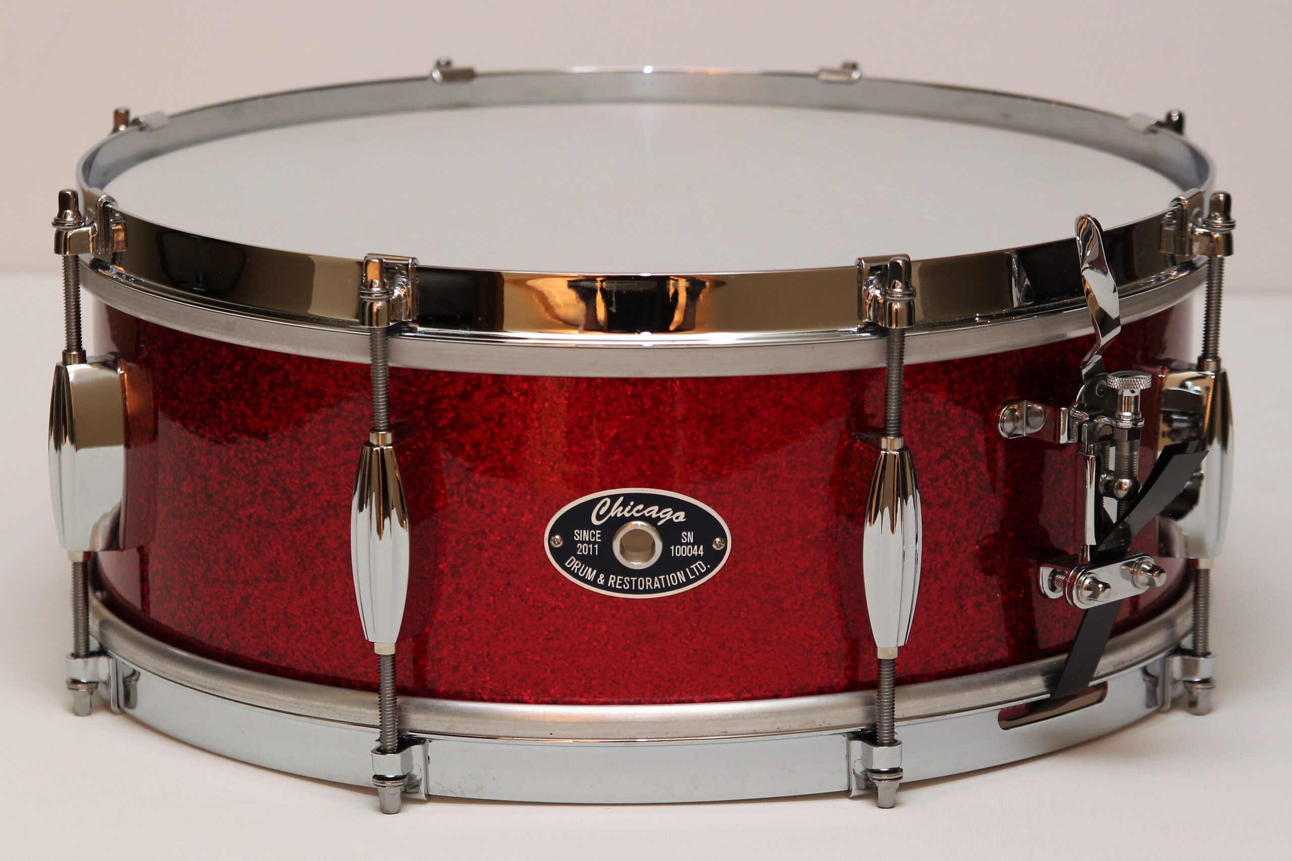 Snare Drum - 5-1/2" Red Sparkle