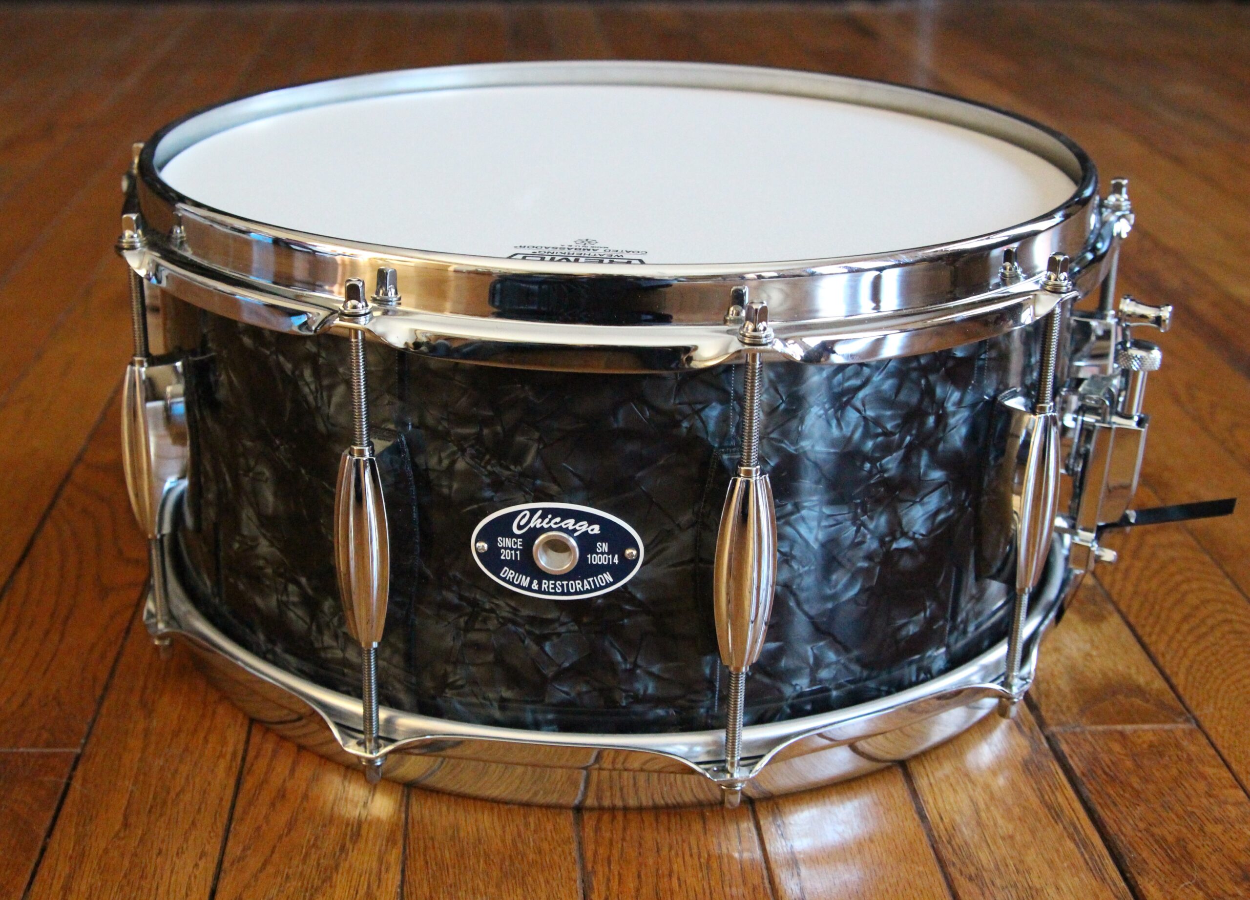 Snare Drum - 6-1/2" Black Pearl