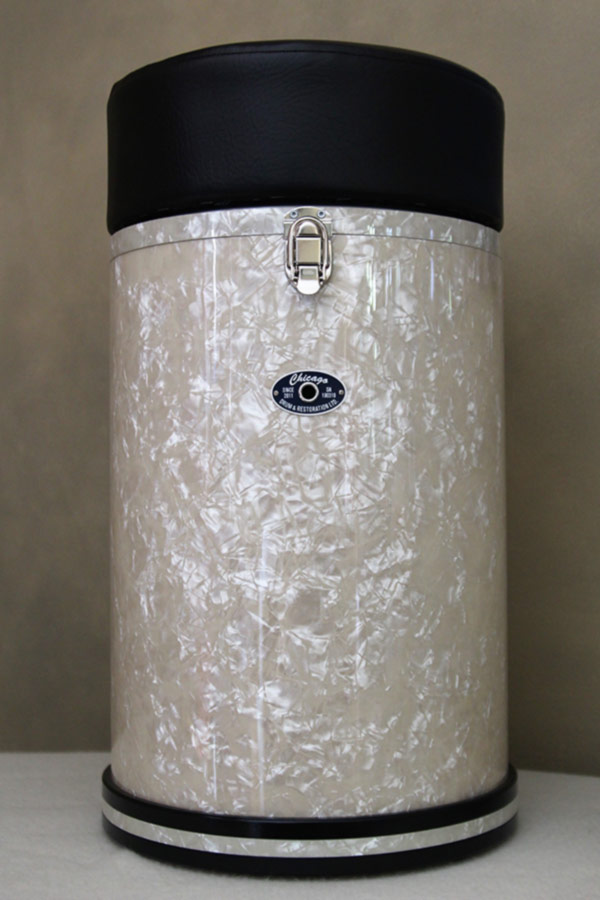 Canister Throne - Antique Pearl - Chicago Drum