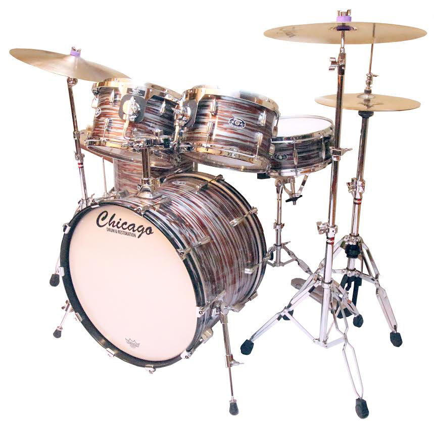 Copper Strata Drum Set