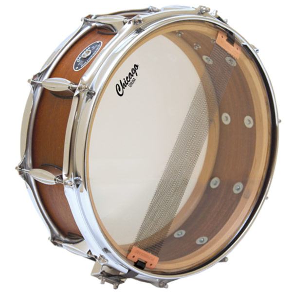 Snare Drum - Mahogany with Inside View