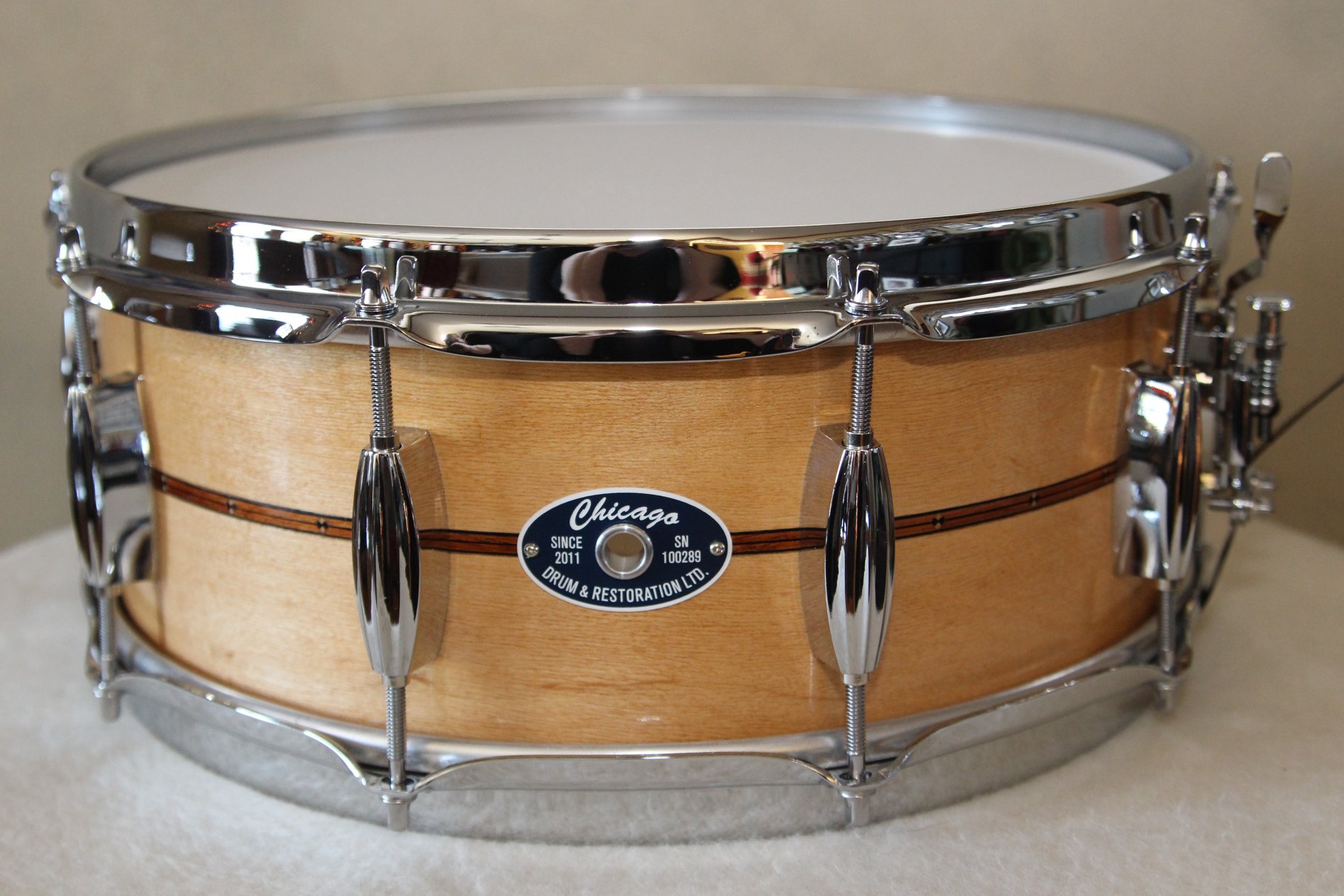 Snare Drum - Maple with Inlay