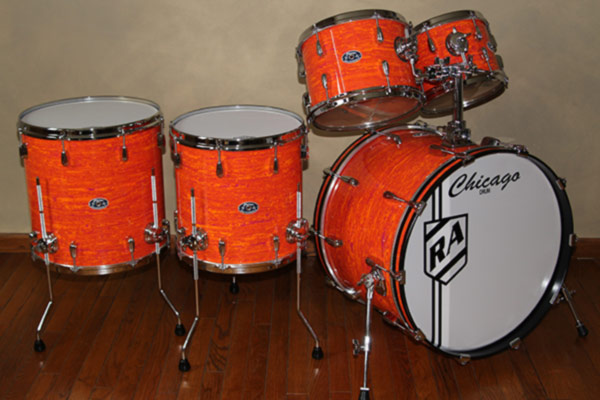 Mod Orange Drum Set